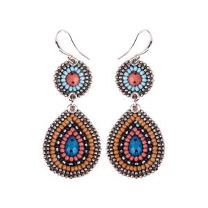 Erik & Mike Soan Tear Drop Earrings in Mohave.